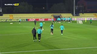 Team spirit sky high as Villarreal train