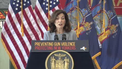 NY Governor Kathy Hochul issues remarks about Salman Rushdie following attack