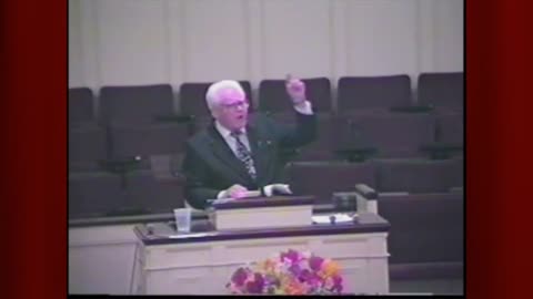 Things to Come Dr J Harold Smith REVIVAL preached at Fairview Baptist Church in April of 1994