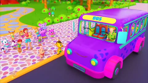 Wheels on the Bus - Nursery Rhymes and Kids Songs . - Kids song