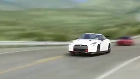 Super car Stunt.Amaizing.GTR