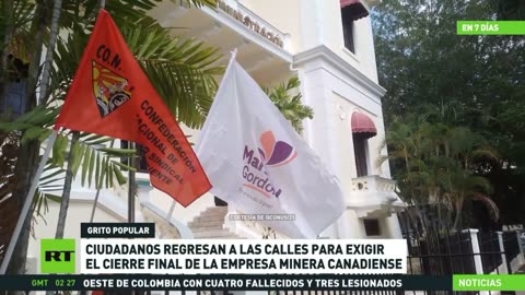 Ciudadanos vuelven a las calles para exigir el cierre final de la empresa Minera Panamá