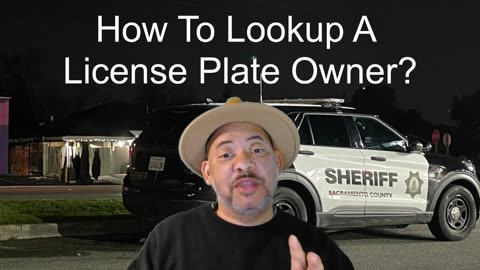 How To Lookup License Plate Owner #licenseplatelookup