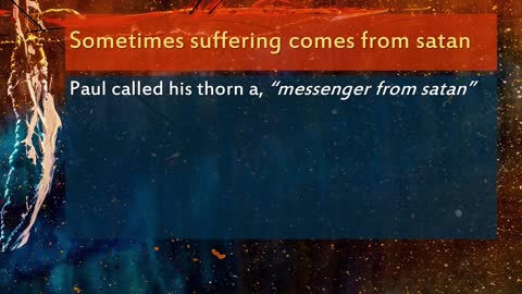 How to Respond to Suffering in Our Lives1 Peter 4:12-19