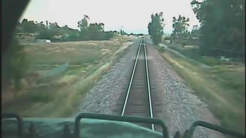 Head on Train Crash Footage (video from onboard)