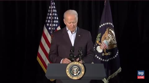 A week after the Miami condo collapse, Biden states "global warming" may have been to blame.