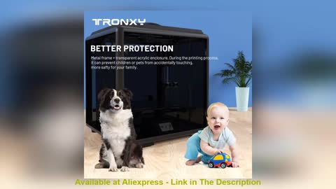 ☄️ Tronxy corexy structure guard plus D01 Plus 330x330x400mm integrated enclosure Auto level sensor