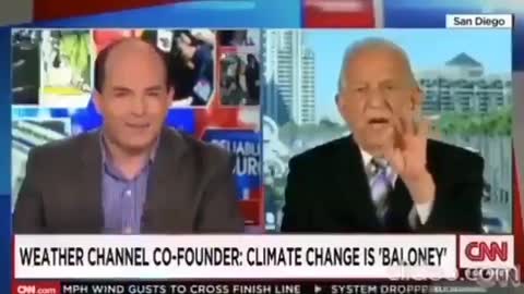 Founder of The Weather Channel tells Brian Stelter climate change is a hoax 🤣 (Re-Share)