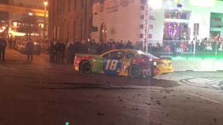 Kyle Busch at Burnouts On Broadway