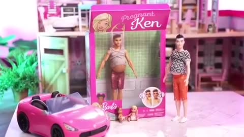 KENT Le mari de Barbie enceint (une parodie sur la folie transe-humanisme?)