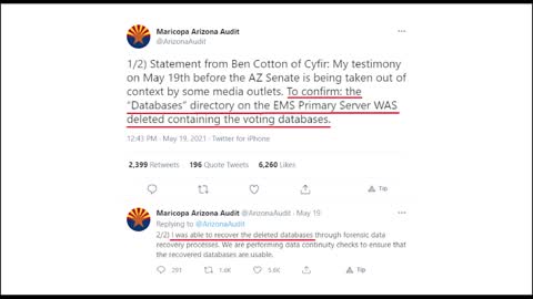 Arizona's voter data in jeopardy media claims!!