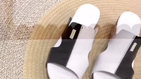 Women's Contrast Color Wedge Sandals