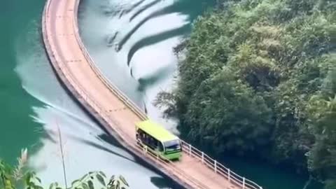 Incredible road in China