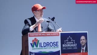 FULL SPEECH: Joseph Bourgault speaks to supporters in Calgary