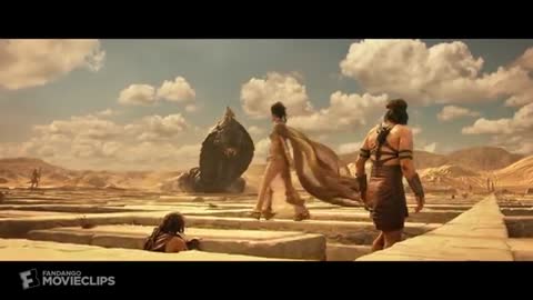 Gods of Egypt ( 2016) the goddess & the giant