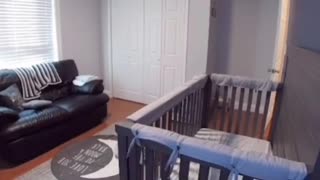 Toddler Escape Artist Performs A Flip To Exit Crib