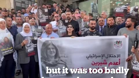 Palestinians voice disappointment at US report on Abu Akleh’s killing