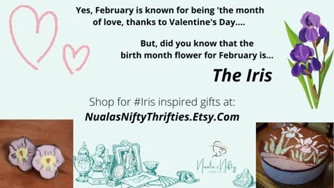 Iris - Birth Month Flower of February
