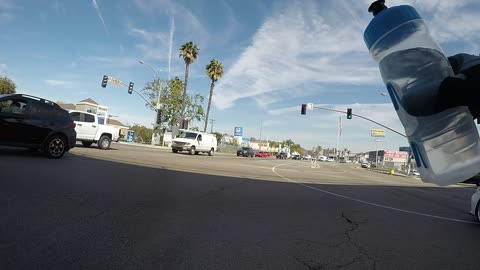 Bike Commute To Work - Full Time Lapse