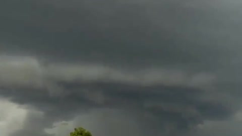 Super tornado in Munich in Germany