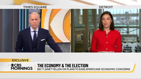 Treasury Secretary Janet Yellen on the economy, inflation