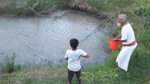 Today I will see how to feed fish | Village Tour Part-2 | TourXPro SA