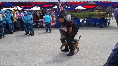 Kuala Lumpur: Malaysia Police Dog Squad