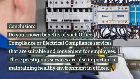 Electrical Compliance and Testing - Office Compliance