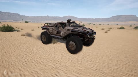 Halo Warthog prototype in OHD SDK UE4