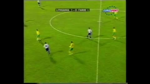 Lithuania vs Faroe Islands (EURO 2004 Qualifier)