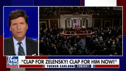 Tucker Carlson gives his take on Ukrainian President Zelenskyy's address to Congress