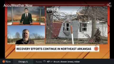 Rep. Crawford talks Tornado Damage on Accuweather Now