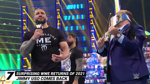 Surprising WWE returns of 2021: WWE Top 10, Dec. 19, 2021