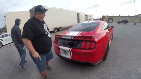 2017 Shelby Super Snake putting on my tag.