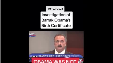 OBAMA WAS NOT I REPEAT WAS NOT BORN A U.S. CITIZEN