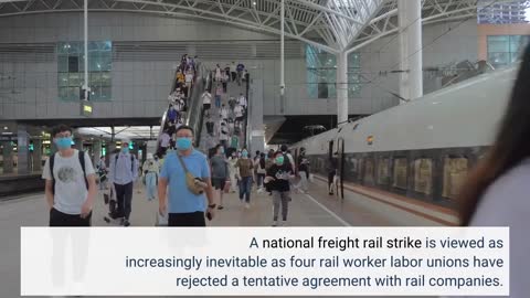 Railway Strike Seen as Increasingly Inevitable, Threatens to Derail Economy Ahead of Holidays
