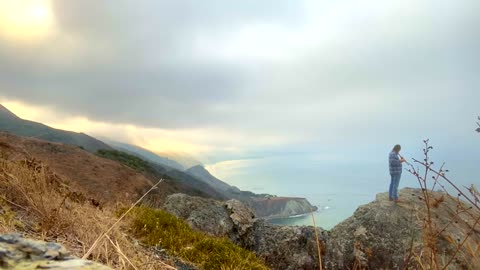 Mateo Monk - Bansuri Improvisation At Big Sur, California