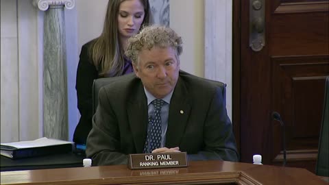 Dr. Rand Paul Remarks at Small Business and Entrepreneurship Committee Hearing - April 27, 2022