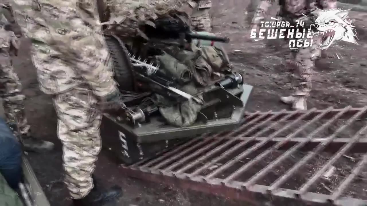 The Russians are Testing a Ground Robotics Weapon in Berdychi