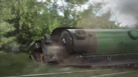 Train Crash Anamation