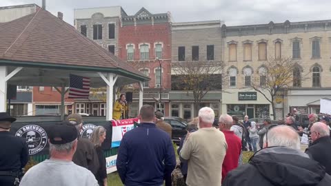 Elise Fires Up 2A Rally Crowd in Gouverneur, NY