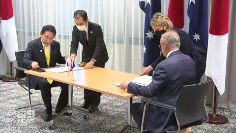 Australia and Japan sign 'landmark' security agreement | 9 News Australia