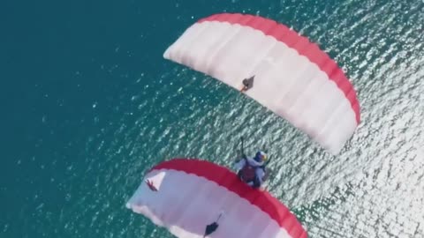 Unleash Your Inner Daredevil|Red Bull's Parachute🪂 Adventure#skydiving#shortsfeed