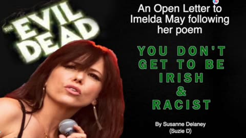 Imelda May-An open letter following her poem by Susane Delaney (Suzie D)