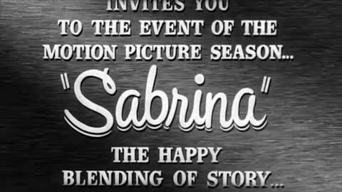 Sabrina (1954) Trailer #1 Movieclips Classic Trailers