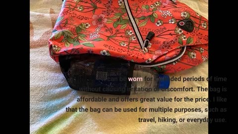 Buyer Reviews: MOSISO Sling Backpack,Travel Hiking Daypack Periwinkle Crossbody Shoulder Bag