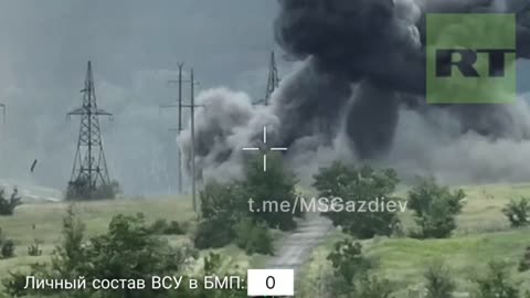 UkroNazi BMP being taken out by the Russian Army