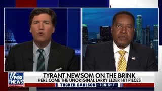 Larry Elder on the hit pieces about him: “They’re scared to death.”