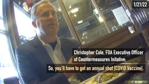 Meet Christopher Cole, Executive Officer on Hidden Camera Reveals Future COVID policy