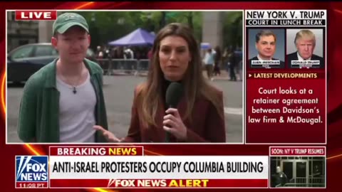 Columbia University Student Reacts to Protests